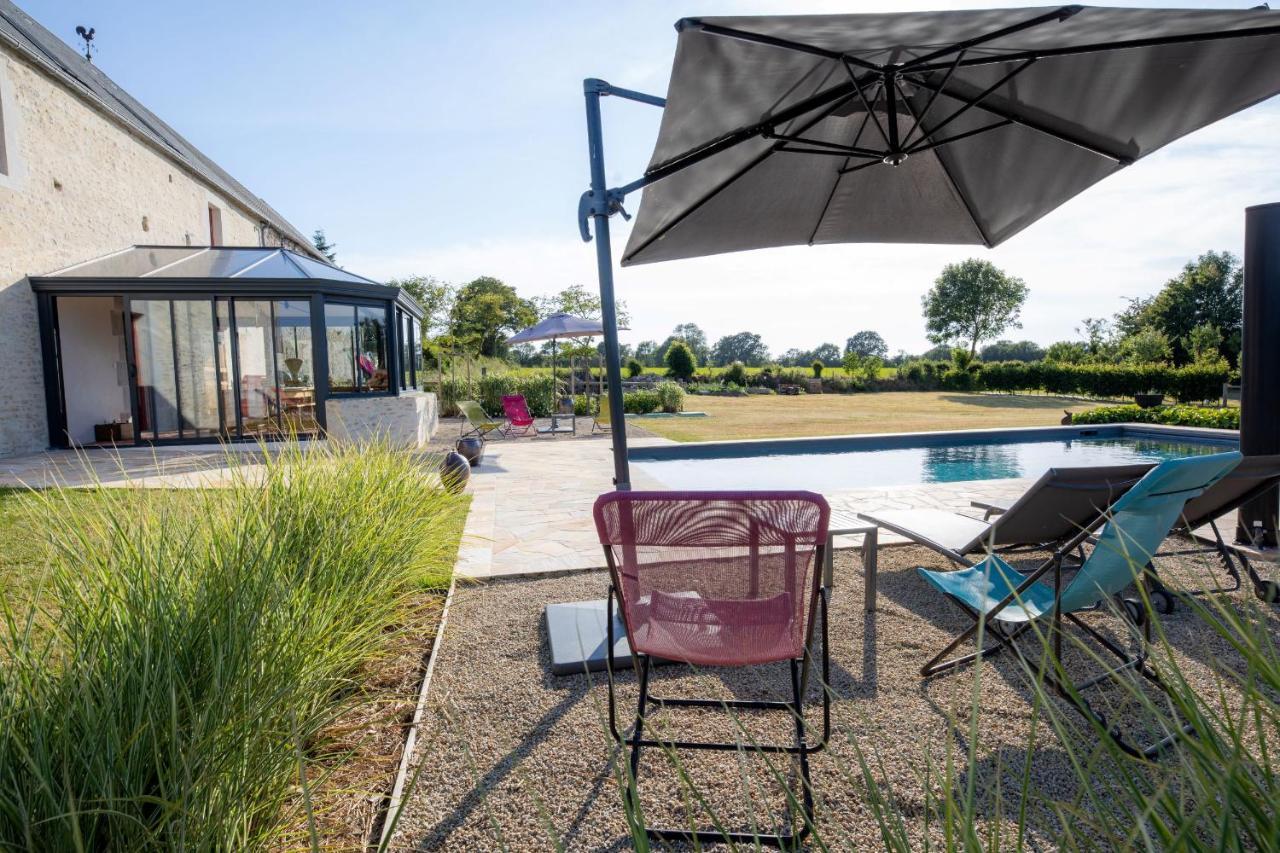 Au Manoir Des Loges Bed & Breakfast Quettreville-sur-Sienne Luaran gambar